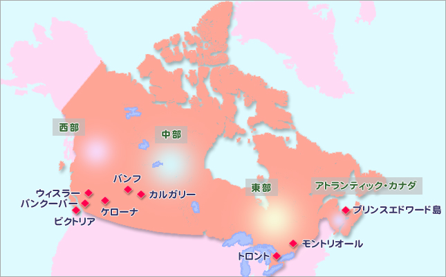 カナダMAP